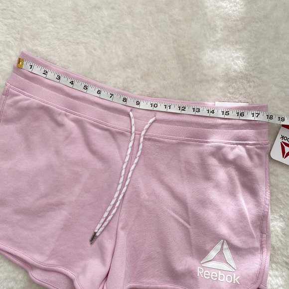 Reebok Women's Relaxed Fit Running Short, Pink, XL - Picture 5 of 8